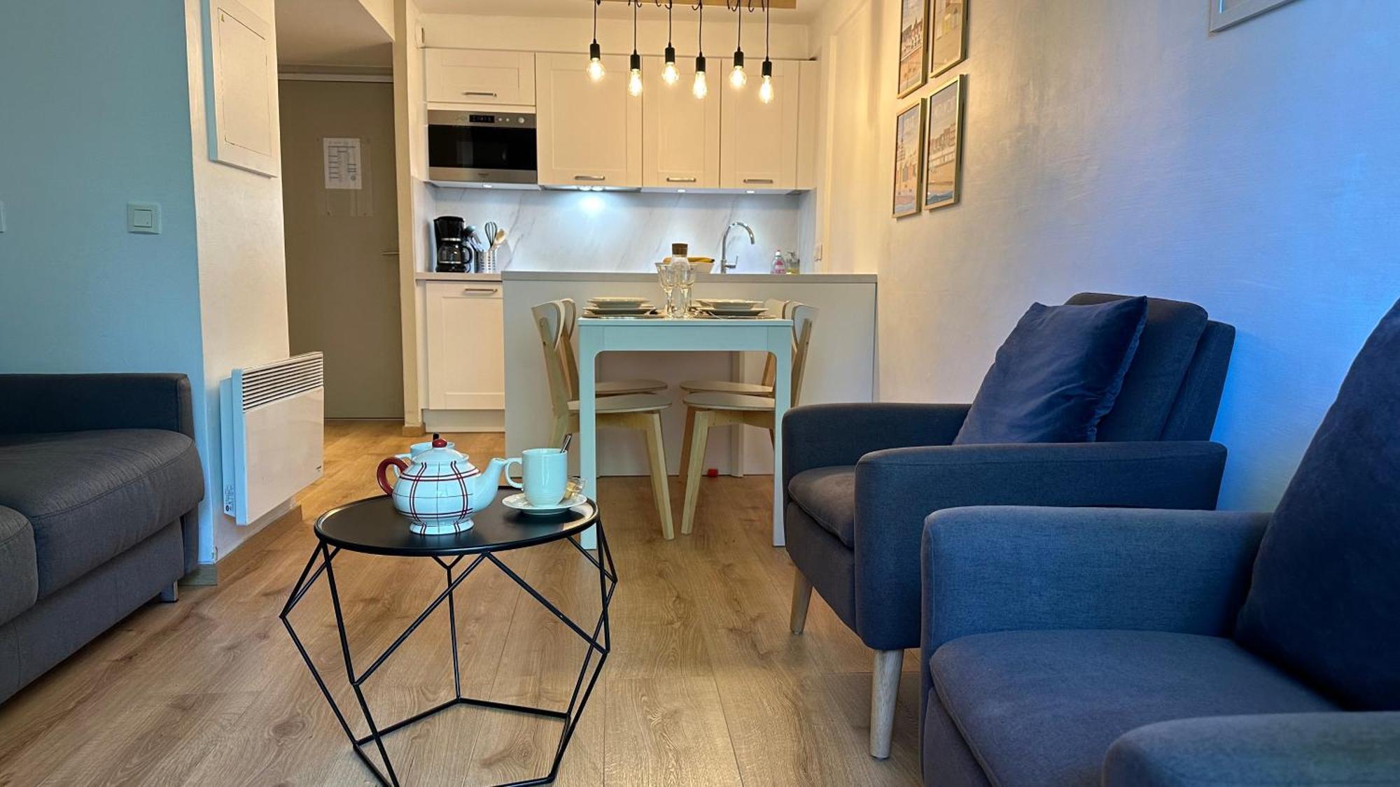 Appt 4 Pers-2 Chb-2 Sdb-Piscine-Linge Inclus-Literies Faites A L'Arrivee Inclus-Parking Apartman Le Touquet Kültér fotó